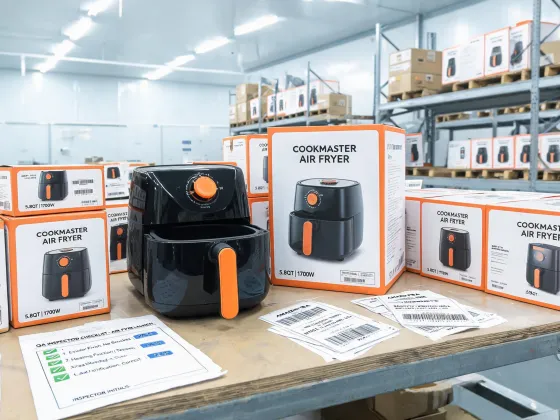 Air fryer retail launch case